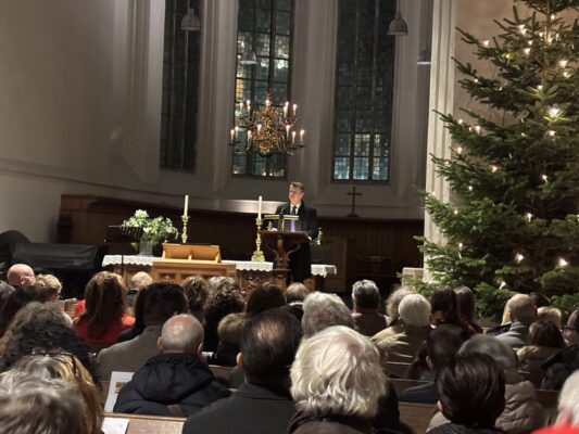 Christmas concert in a church